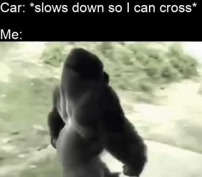 I&rsquo;ll be out of your way in just a second