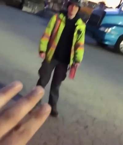 don't leave him hanging, show it to him.