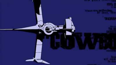 el opening de cowboy bebop pero con Los Viejos Vinagres de Sumo puesto por encima