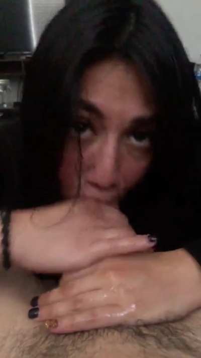Caught sucking dick