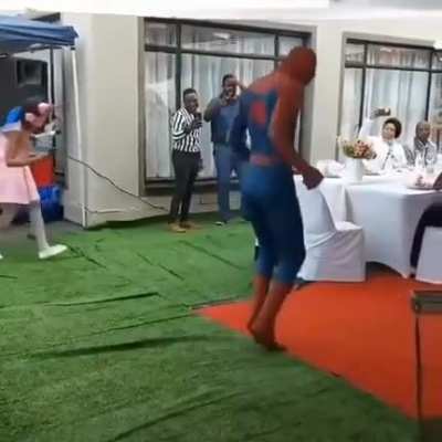 South Africa doesn't respect Spider-Man...😂