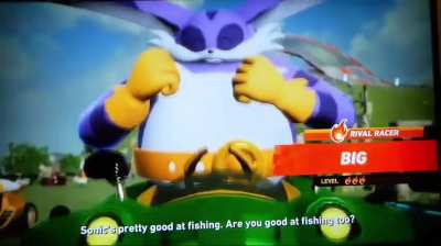 Big &amp;amp; Metal Sonic Interaction