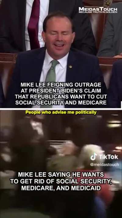oh, Mike Lee...