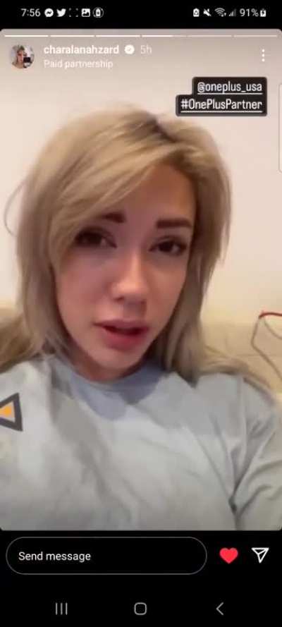 Alanah Pearce &amp;amp; one plus 75g phone first impressions from Feb 2023 