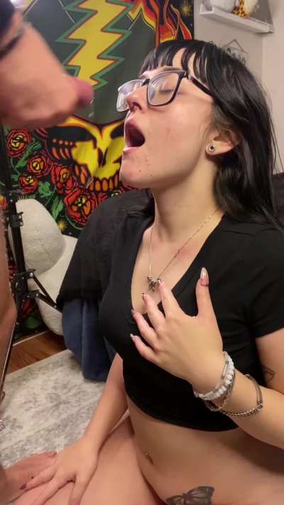 I took a big one on camera