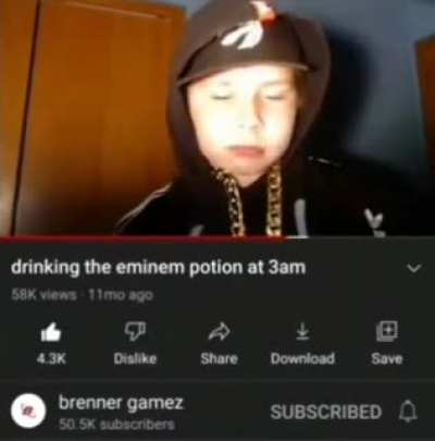bro became the rap god