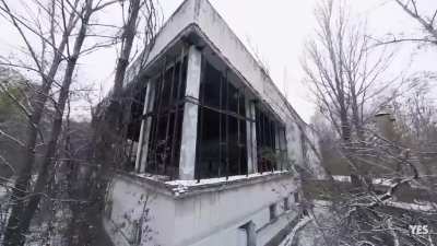 To some, it&rsquo;s the Erangel school pool. But in 1986, it was a pool in a town called Pripyat that was abandoned in 1986 after the Chernobyl disaster that took place 2 miles away.