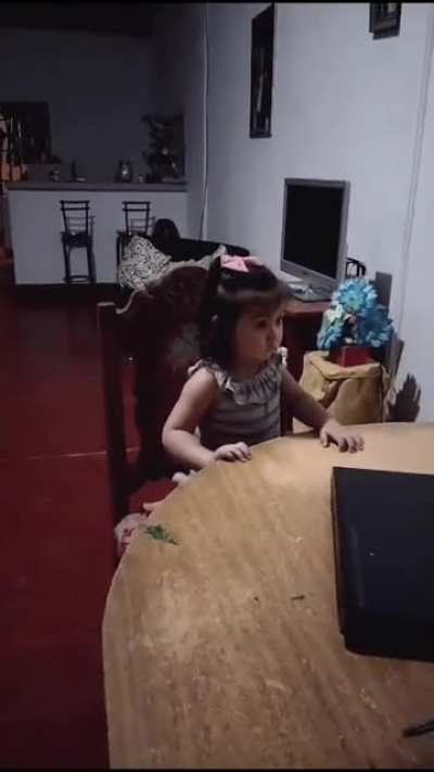 she disappeared...
