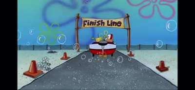 Seconds from disaster: SpongeBob edition