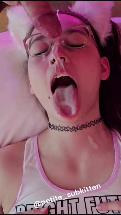 When I put on these glasses and this choker (as a joke!) my friend said it makes me look like a pornstar and he wants me to suck his dick