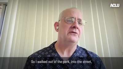 U.S. Navy Vet describes being beaten & gassed in Portland on 07/18. There was no curfew. They broke his hand.