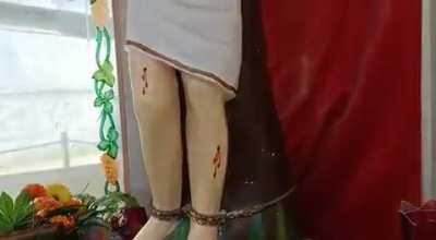 Church in Ramanathapuram, Coimbatore vandalised yesterday by unidentified persons.