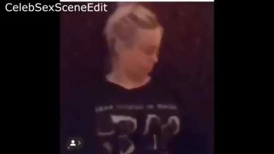Billie Eilish bouncing tits Full vid