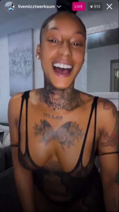 Mizztwerksum IG Live See Through Pt.4