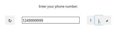 Simple Elegant O(log(n)) Phone Number Picker