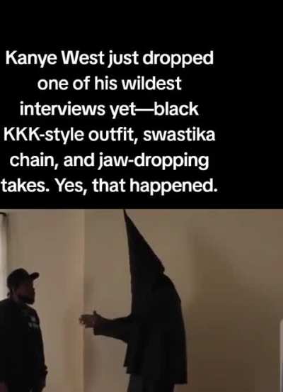 Kanye West&rsquo;s Craziest Rant Yet In A Totally Unhinged Outfit