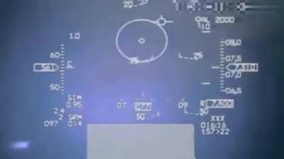 F-16 Viper chasing a Tic Tac at almost Mach 1 (HUD VIDEO)