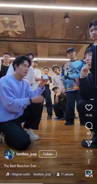 They&rsquo;re impressed by his vocal skills
