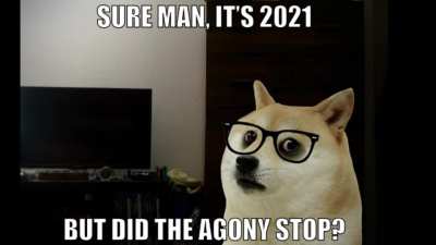 Le New Years positivity has not arrived