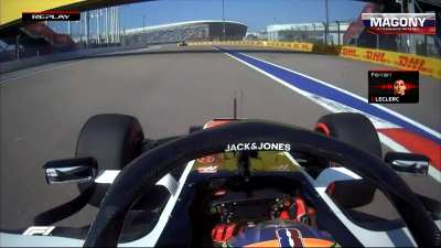 Charles Leclerc: "Romain thought it was a race"