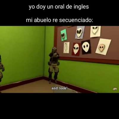 no le dieron las pastillas al abuelo XD
