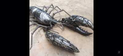 Metal lobster