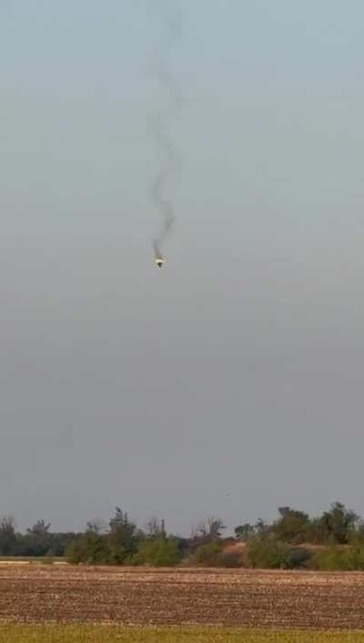 The commander of the Air Force of Ukraine Petro Oleschuk has just published this video of one of the "Shahed" drones intercepted over Ukraine this early morning