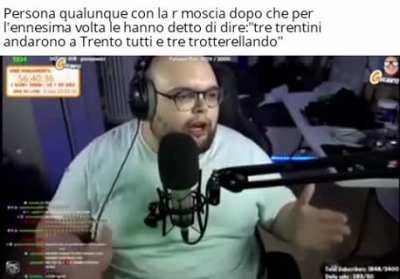 Mi &egrave; stato confermato da una persona con la r moscia