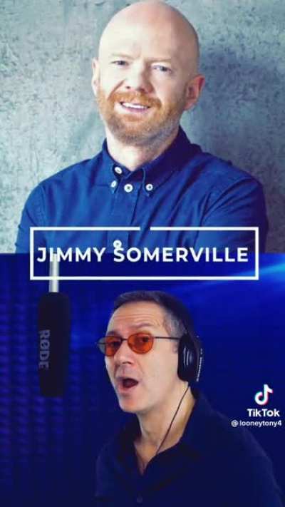 Guy sings The Weeknd's song in the styles of 80s icons
