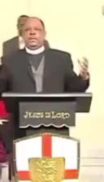 Black man dropping truth bombs. Preach!