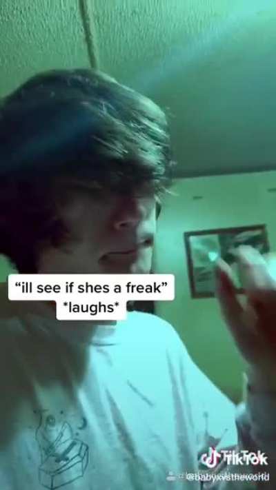 Oh lord I bet she was uncomfortable with this one