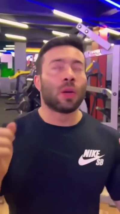 Normal day at gym 