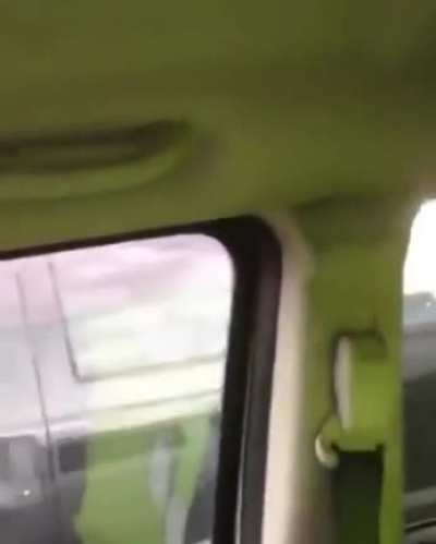 WCGW to the Guy does the middle finger and then...