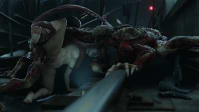 Jill vs. the Lickers (ZMSFM) [Resident Evil]