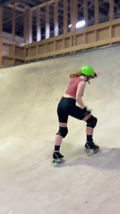 HMRB while I flip backwards on skates