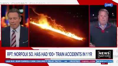 Another train carrying hazardous chemicals also operated by Norfolk Southern has derailed in Van Buren Township, Michigan...What happened