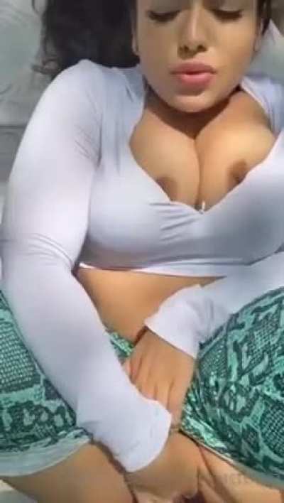 outside
