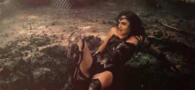 Wonder Woman (Gal Gadot) assumes the position after you defeat her.