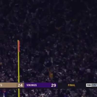[Highlight] 3 years ago today, the Minneapolis miracle