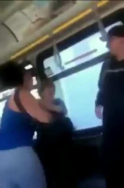 Elderly woman spits on passenger 💦💦