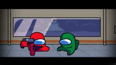 green & red