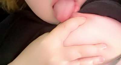 Licking My Own Nipples Gets Me Soaked
