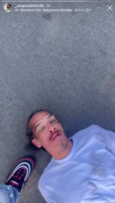 Baby Fats from BPS beats the fuck out of a WB crip