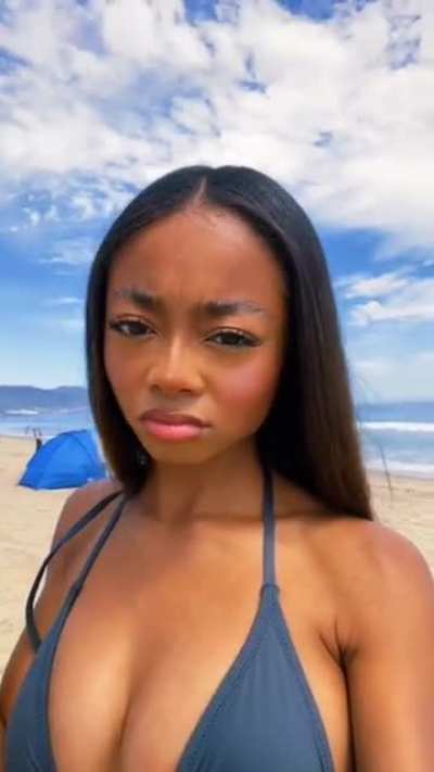 More of Skai Jackson bikini
