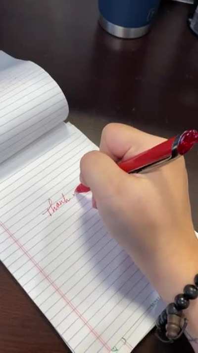 Thank you to the Redditors who liked my last post; you guys made me feel really good about myself! Please enjoy this 15-sec video of office background noise and pen scratching if you&rsquo;re into that 🥰❤️