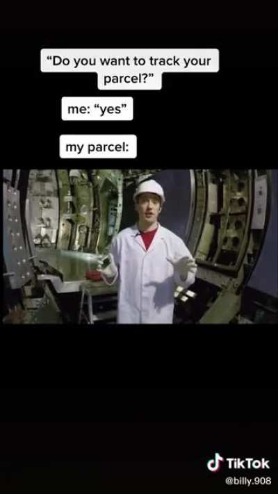 We have an update on your parcel