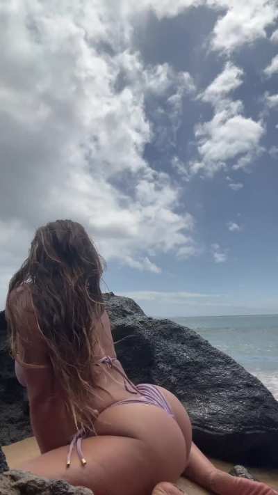 Flexing on Beach 6