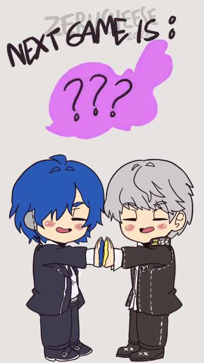 💙+💛=💚Persona 6 confirmed ? ( Animation by me )