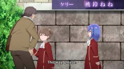 Nenechi voiced a character in this week's episode of the anime "The World's Finest Assassin"