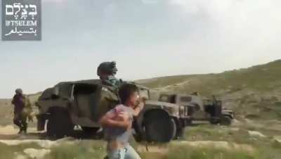 We are living in 2021, and there is still there a "government" which arrest minor children!... The zionist regime continues to commit crimes against human rights and particularly children rights!